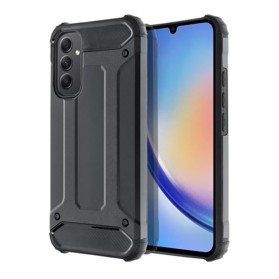 Obal / kryt na Samsung Galaxy A34 5G čierny - ARMOR Case