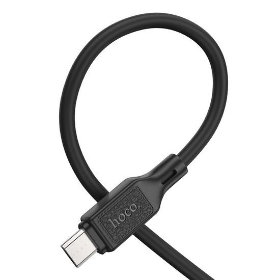 Kabel USB A to Micro USB 2,4A X90 1m černý - HOCO