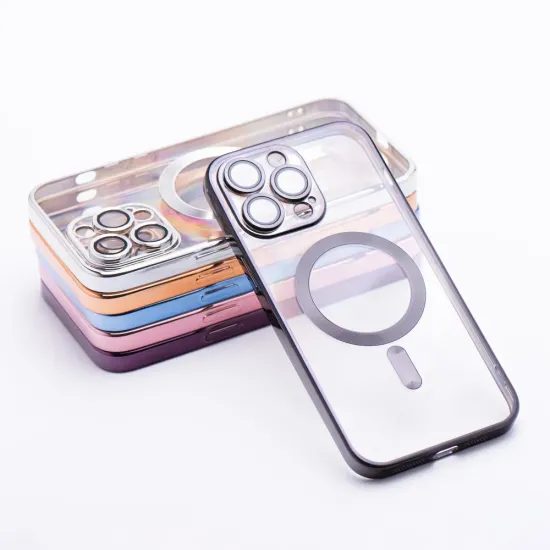 Obal / kryt na Apple iPhone 16 Pro čierne - ELECTRO MAG COVER