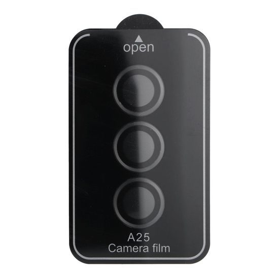Tvrzené / ochranné sklo fotoaparátu Samsung Galaxy A25 černý - PROTECTOR 9H