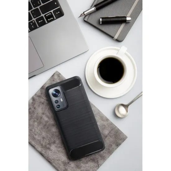 Obal / kryt na Xiaomi Redmi 15 4G/5G černý - Carbon case