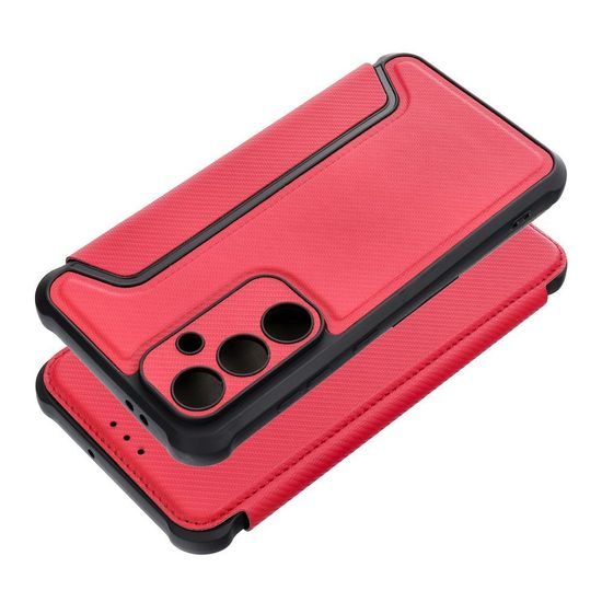 Pouzdro / obal na Samsung Galaxy A16 5G červené - knížkové RAZOR