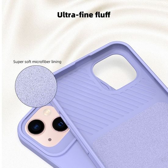 Obal / kryt na Samsung Galaxy A32 5G fialový - SLIDE Case