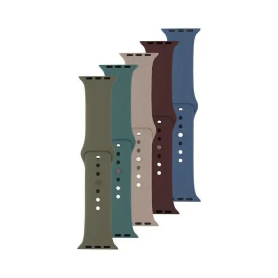 Set silikonových řemínků pro Apple Watch 42/44/45/49 mm - Fixed