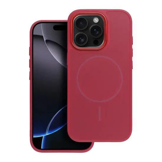 obal / kryt na Apple iPhone 13 PRO červený - Frame Mag