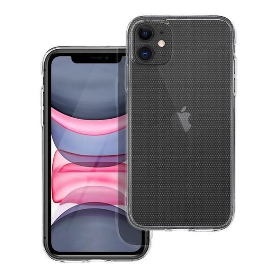 Obal / kryt na Apple iPhone 11 transparentné - CLEAR Case 0,2 mm