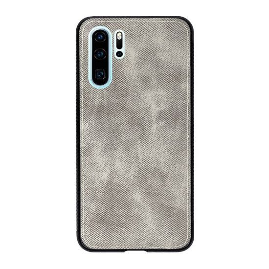 Obal / kryt pre Huawei P30 Pro sivý - FORCELL Denim