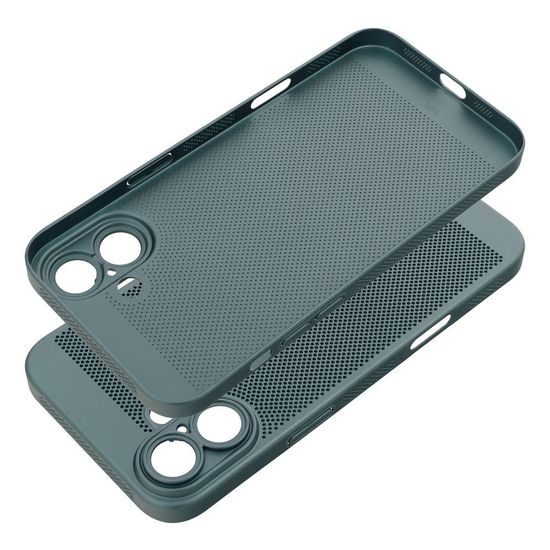 Obal / kryt na Apple iPhone 16 Plus zelený - BREEZY