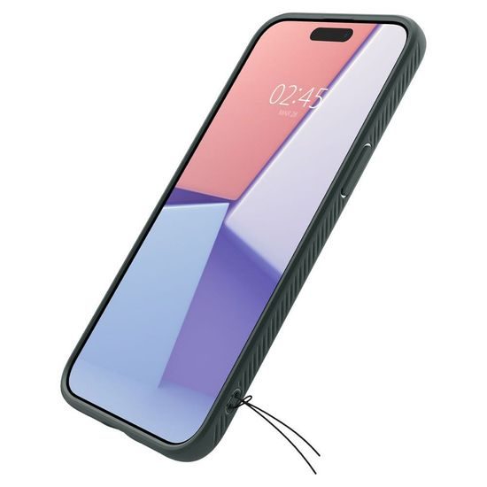 Obal / kryt na Apple iPhone 15 PRO zelený - SPIGEN Liquid Air