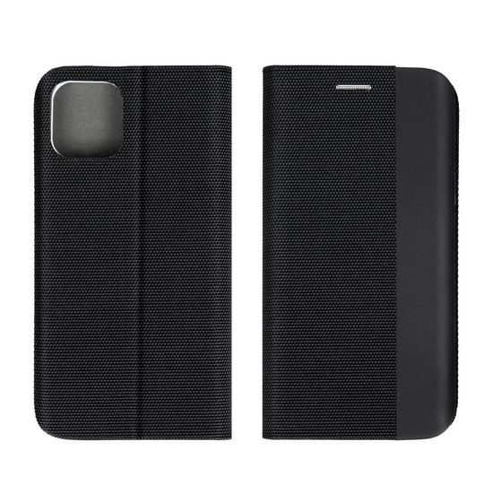 Puzdro / obal na Xiaomi Redmi 12C čierne - kniha SENSITIVE