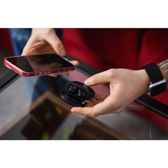 Bezdrátová sluchátka černá - FORCELL F-AUDIO (ANC)