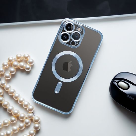 Obal / kryt na Apple iPhone 11 PRO modrý - Electro Mag Cover MagSafe