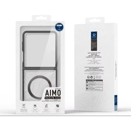 Obal / kryt na Samsung Galaxy Z Flip7 černý - DUX DUCIS case YIND