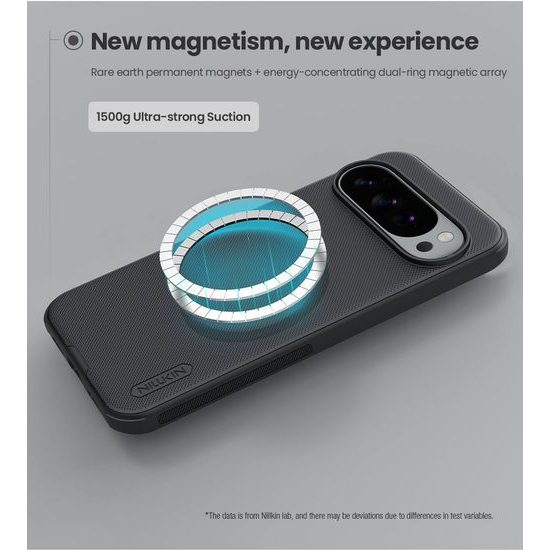 Obal / kryt na Google Pixel 10 Pro XL černý - Nillkin Super Frosted PRO Magnetic