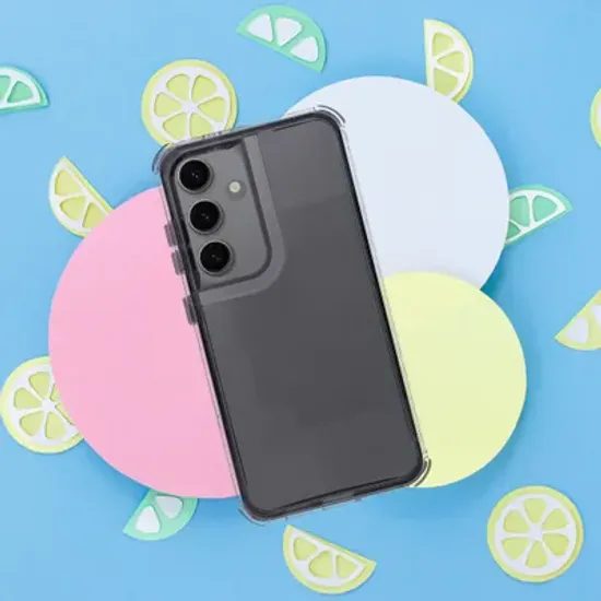 Obal / kryt na Samsung Galaxy A17 černý - Matrix Clear