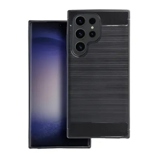 Obal / kryt na Samsung Galaxy A17 černý - CARBON