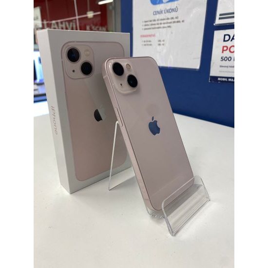 Apple iPhone 13 128GB růžový - použitý (A)