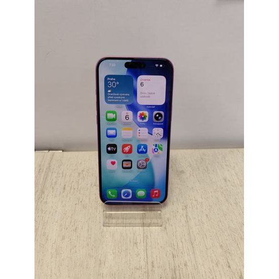 Apple iPhone 16 Plus 256GB růžový - použitý (A)