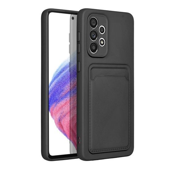 Obal / kryt pre Samsung Galaxy A33 5G čierny - Forcell Card case