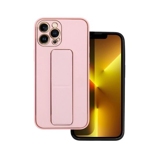 Obal / kryt pre Apple iPhone 13 PRO ružové - Forcell LEATHER