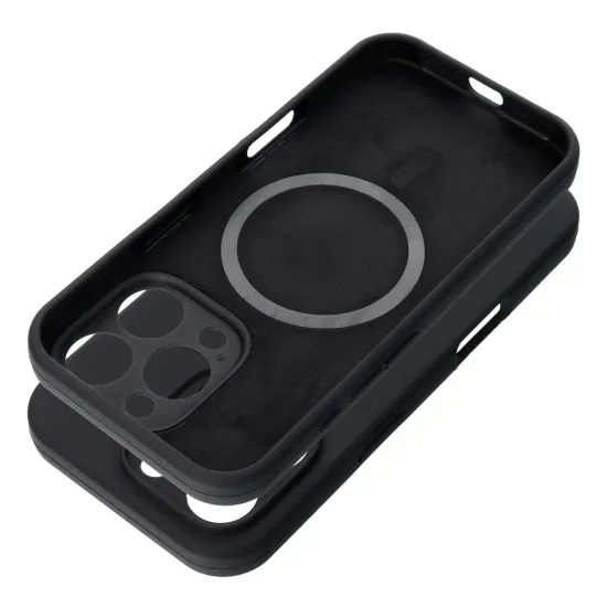 Obal / kryt na Apple iPhone 17 Air černý - MagSafe SILICONE 2mm for