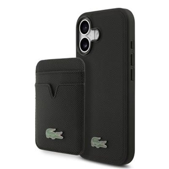 Lacoste Iconic Petit Pique MagSafe Zadní Kryt + Peněženka pro iPhone 17