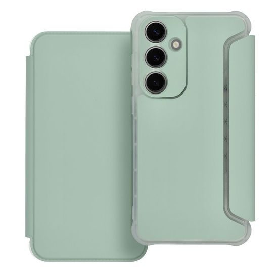 Pouzdro / obal na Samsung Galaxy S24 Plus světle zelené - knížkové PIANO Book