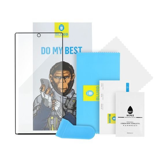 Tvrzené / ochranné sklo Samsung Galaxy A53 5G černé 5D - Mr. Monkey glass