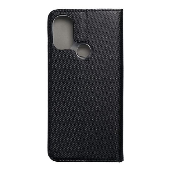 Puzdro / obal na Motorola MOTO E20 čierne - kniha Smart Case