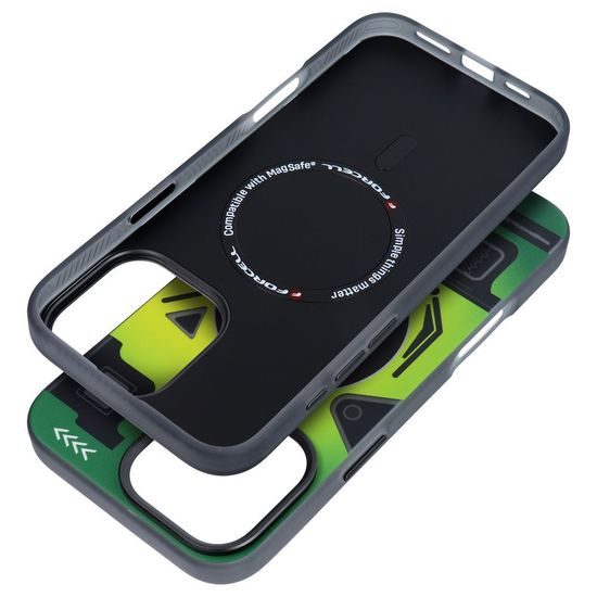 Obal / kryt na Apple iPhone 16 Pro Max s podporou MagSafe cyber green - FORCELL F-PROTECT