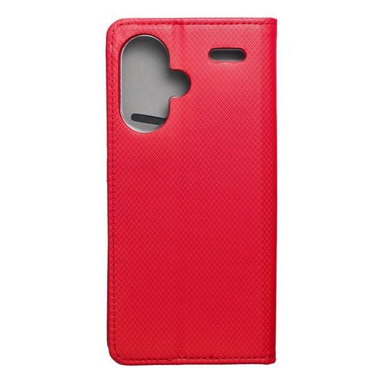 Puzdro / obal na Xiaomi Redmi NOTE 13 PRO PLUS 5G červený - kniha Smart Case