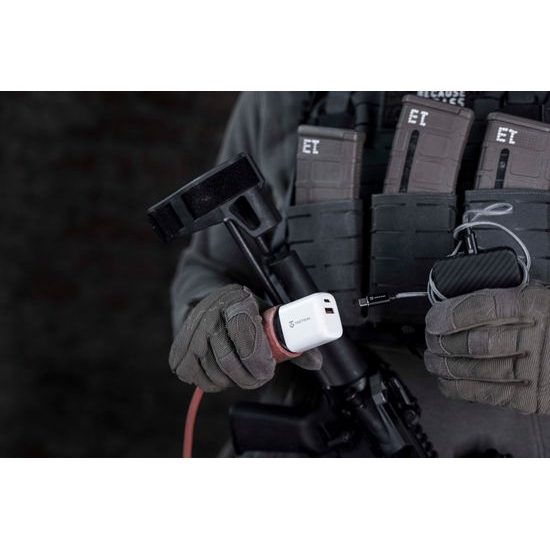 Nabíjačka USB, USB-C 20W biela - Tactical