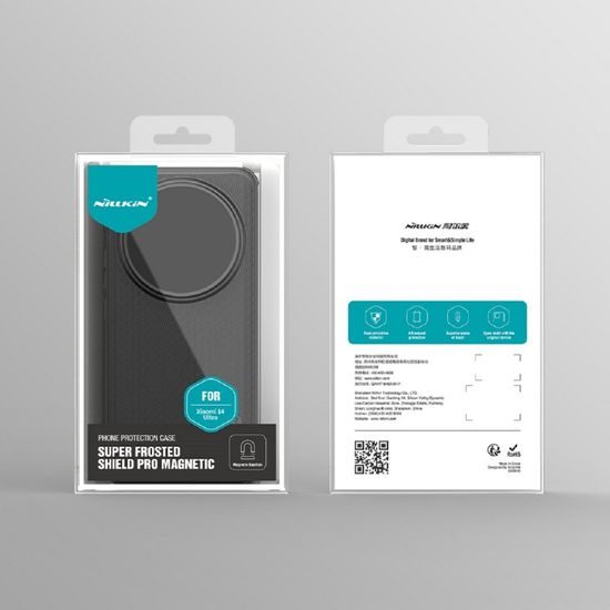 Obal / kryt na Xiaomi 14 Ultra modré - Nillkin Super Frosted Pro