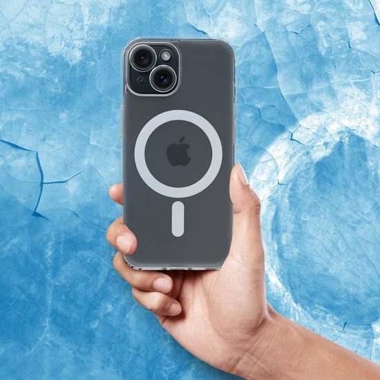 Obal / kryt na Apple iPhone 12 PRO MAX průhledný - MagCover FROST Camera protection