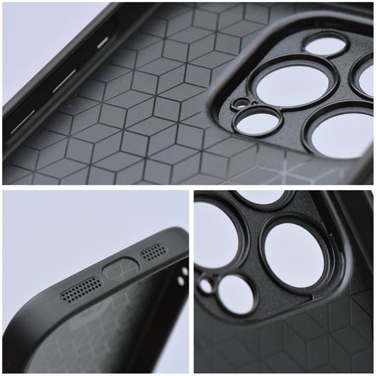 Obal / kryt na Apple iPhone 15 Pro černý - Tech case