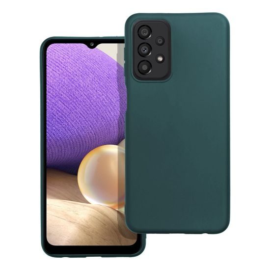 Obal / kryt na Samsung Galaxy A23 5G / M23 / F23 zelený - MATT Case