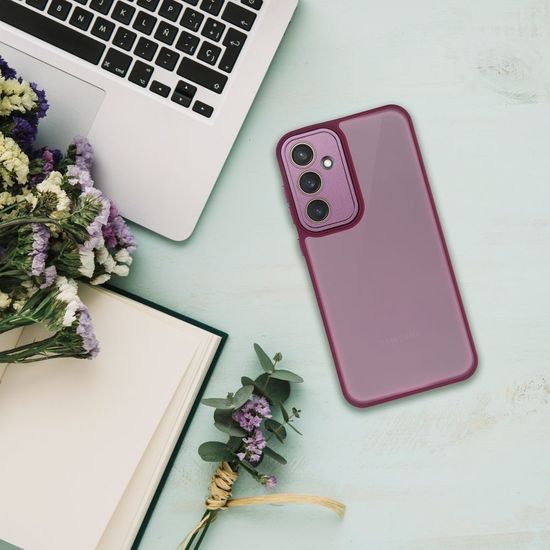 Obal / kryt na Samsung Galaxy A52 5G / A52 LTE ( 4G ) / A52s 5G fialový - VARIETE