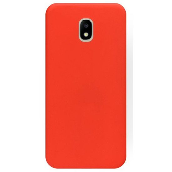 Obal / kryt pre Samsung Galaxy J7 2017 červený - Forcell Soft