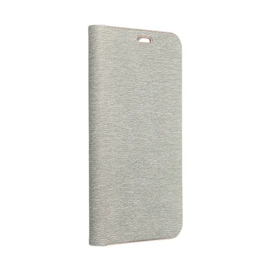 Pouzdro / obal na Samsung Galaxy S26 Ultra stříbrný - LUNA Book Gold