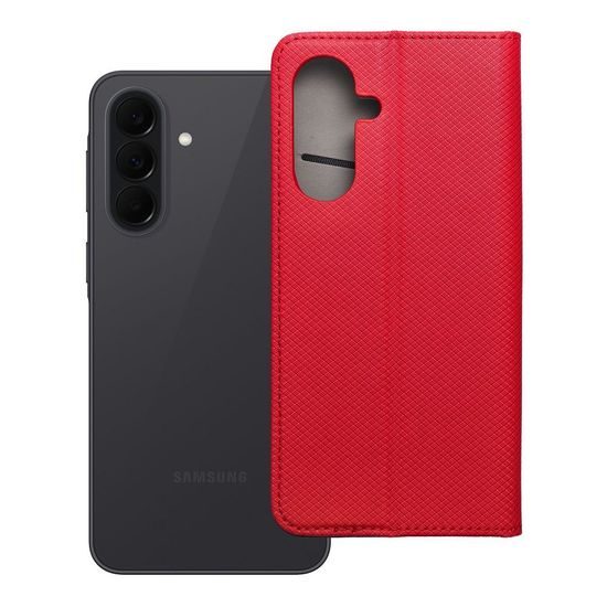 Pouzdro / obal na Samsung Galaxy A37 5G červené - knížkové Smart