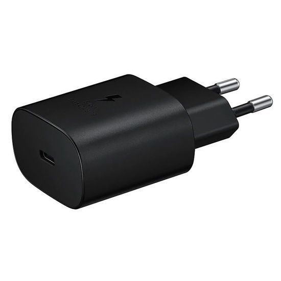 Cestovní nabíječka EP-TA800EBE Samsung USB-C 25W černá (BULK)