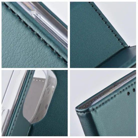 Pouzdro / obal na Xiaomi Redmi A5 tmavě zelené - knížkové Smart Magneto Book Case