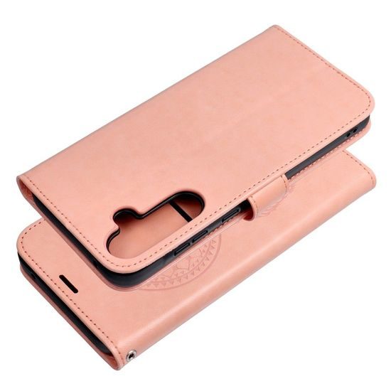 Puzdro / obal na Samsung Galaxy A35 5G oranžový - kniha MEZZO Book