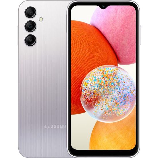 Samsung Galaxy A14 4GB/64GB stříbrný - použitý (A-)