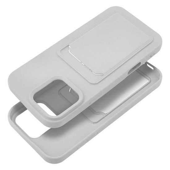 Obal / kryt na Apple iPhone 16 Pro Max bílý - Card Case