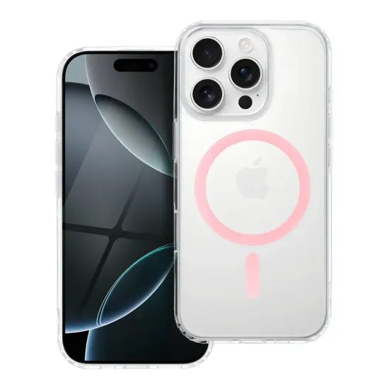 Obal / kryt na Apple iPhone 11 Pro Max růžový - Ring Mag Cover