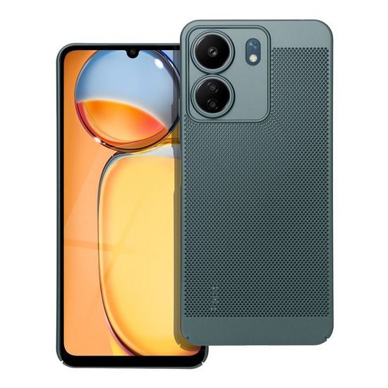 Obal / kryt na Xiaomi Redmi 13C zelený - BREEZY