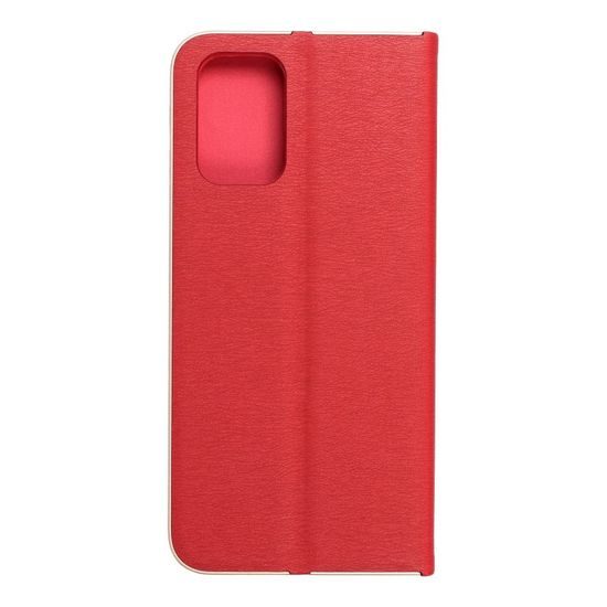 Pouzdro / obal na Xiaomi Redmi Note 10 / 10S červené - knížkové Luna Book