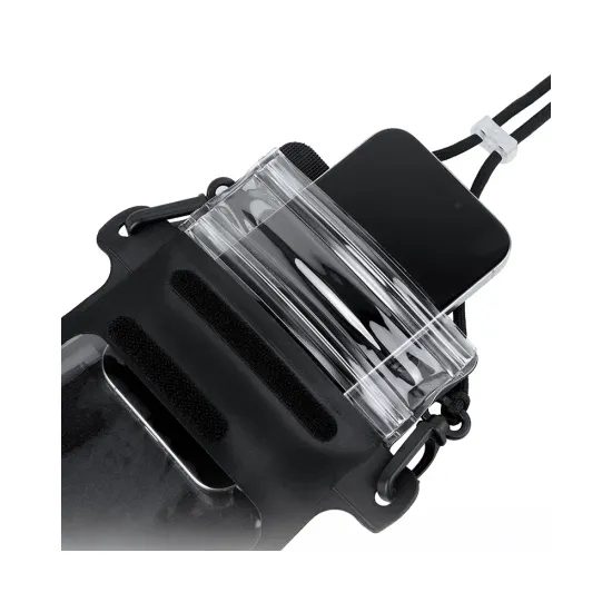 Vodotěsné pouzdro na mobilní telefon černé - HOCO