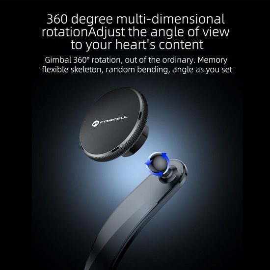 Držák do auta na sklo/do ventilace s MagSafe - FORCELL F-Grip